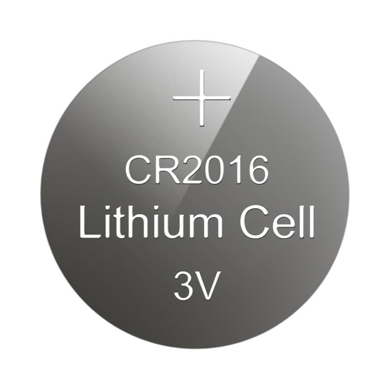 Элемент питания литиевый, тип CR2016, дисковый (таблетка), 3В, 80мА*ч